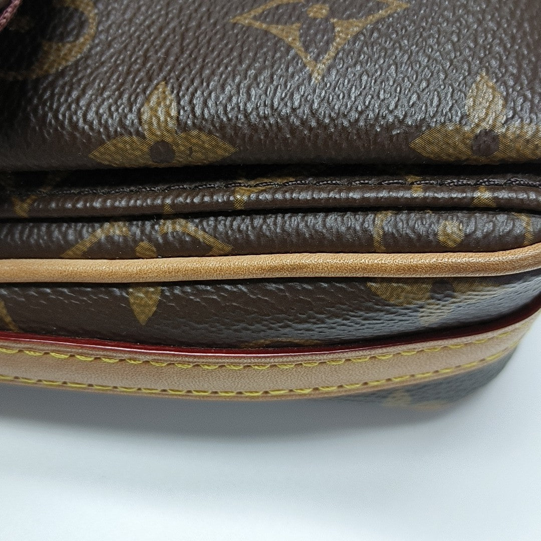VIVA CITE Monogram Coated Canvas Brown