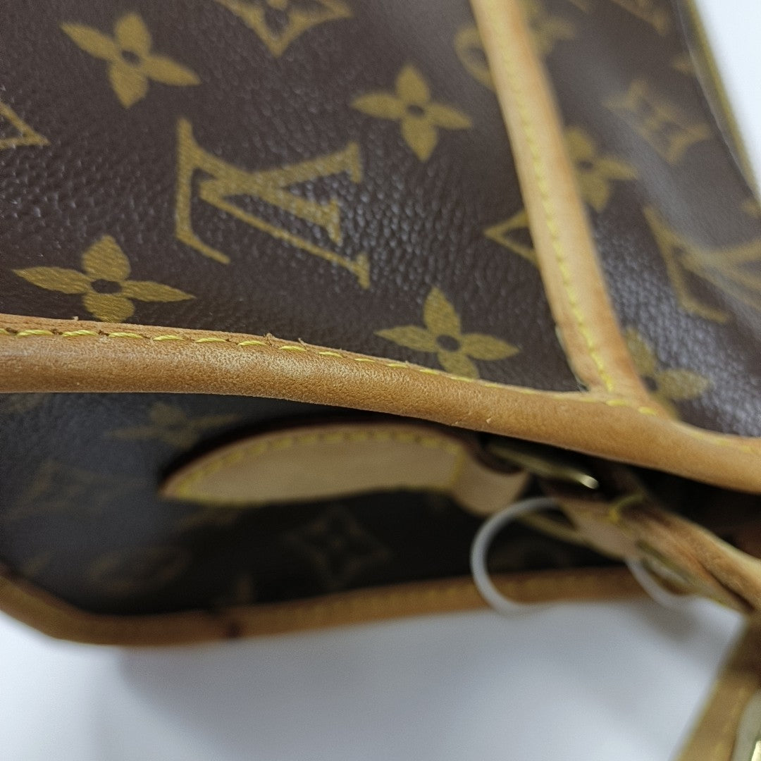 POPINCOURT Monogram Coated Canvas Brown