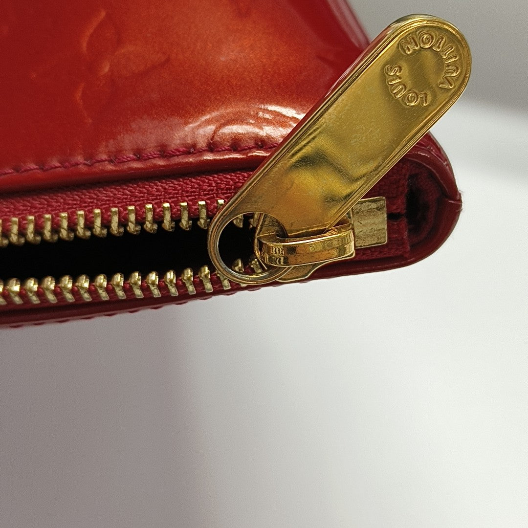 BELLEVUE Monogram Patent Leather Red