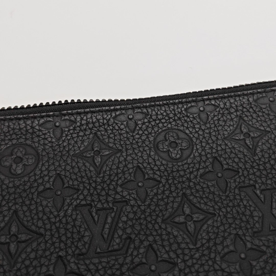 A4 Calfskin Black