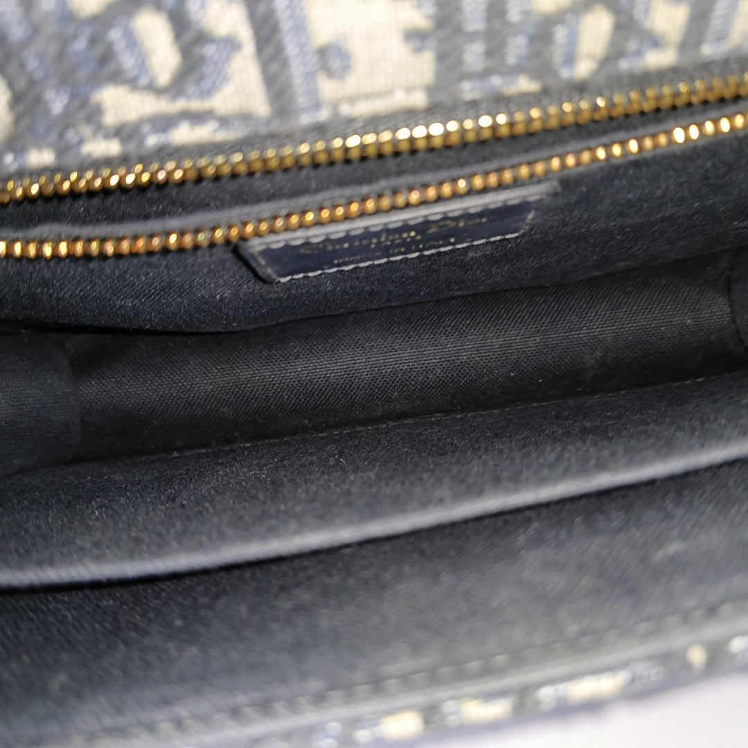 30 Montaigne Oblique Canvas Blue