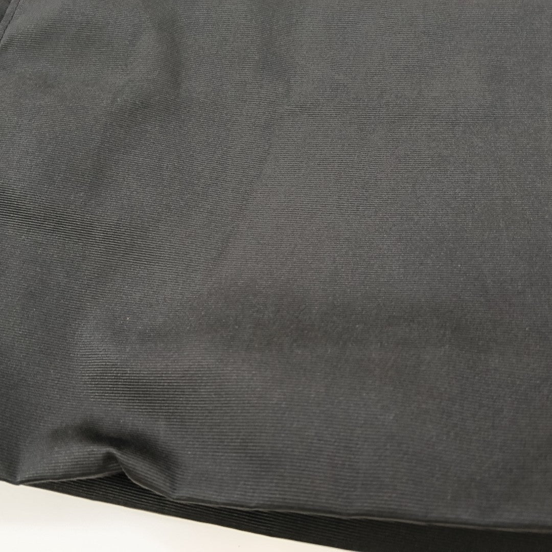 Fabric Shoulder Bag Black