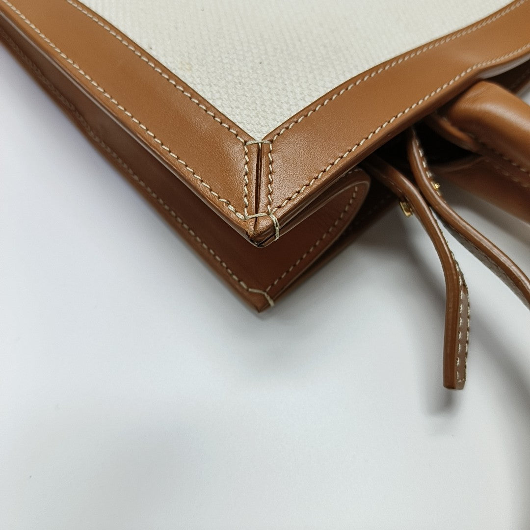 CABAS CELINE Small Canvas White