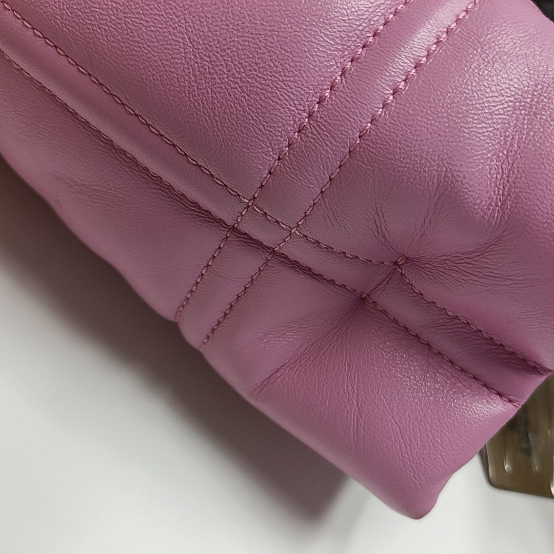 Lola Mini Quilted Lambskin Pink