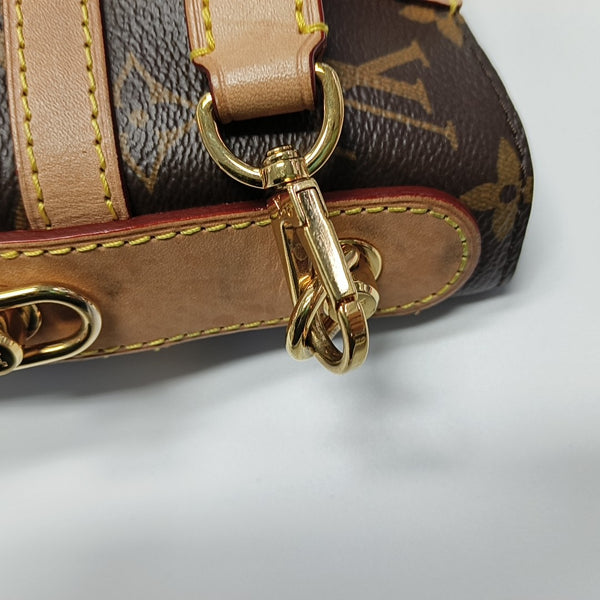 DUFFLE Monogram Coated Canvas Brown