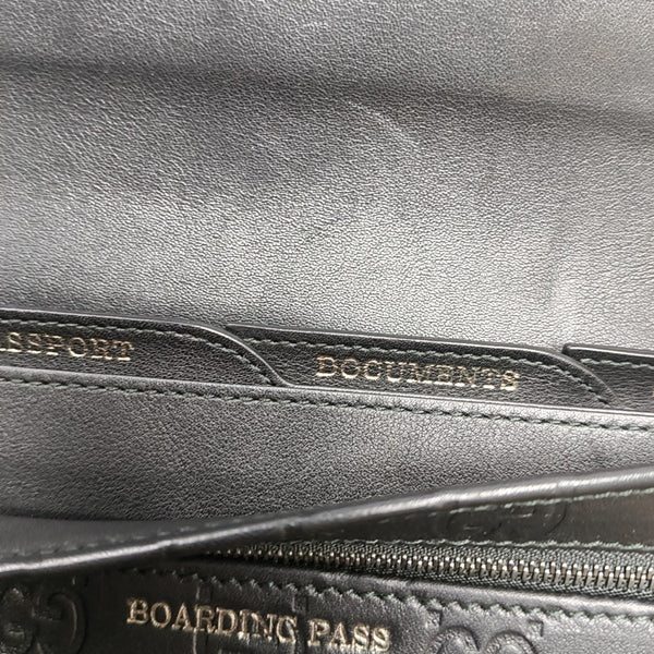 Monogram Calfskin Clutch Black
