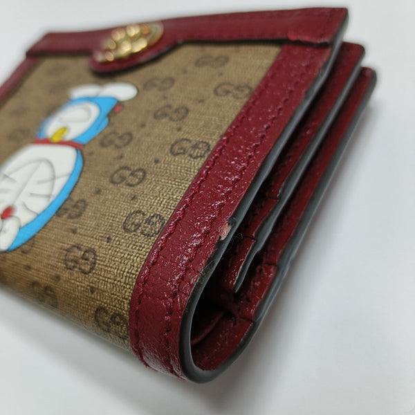 Doraemon X Gucci Coated Canvas Multicolor Wallet