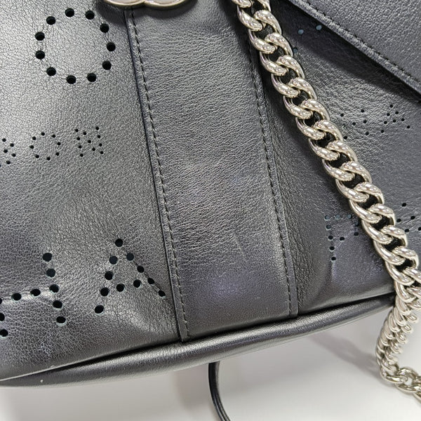Lambskin Bucket Bag Black