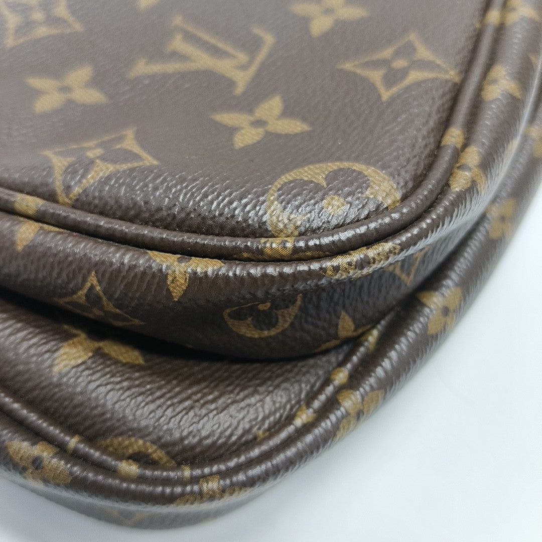 MULTI Monogram Coated Canvas Brown