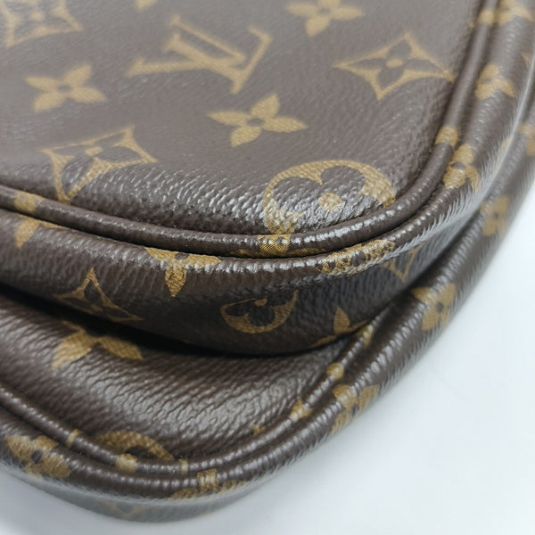 MULTI Monogram Coated Canvas Brown