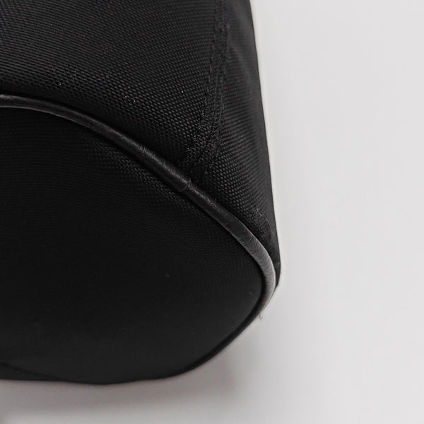 Fabric Shoulder Bag Black