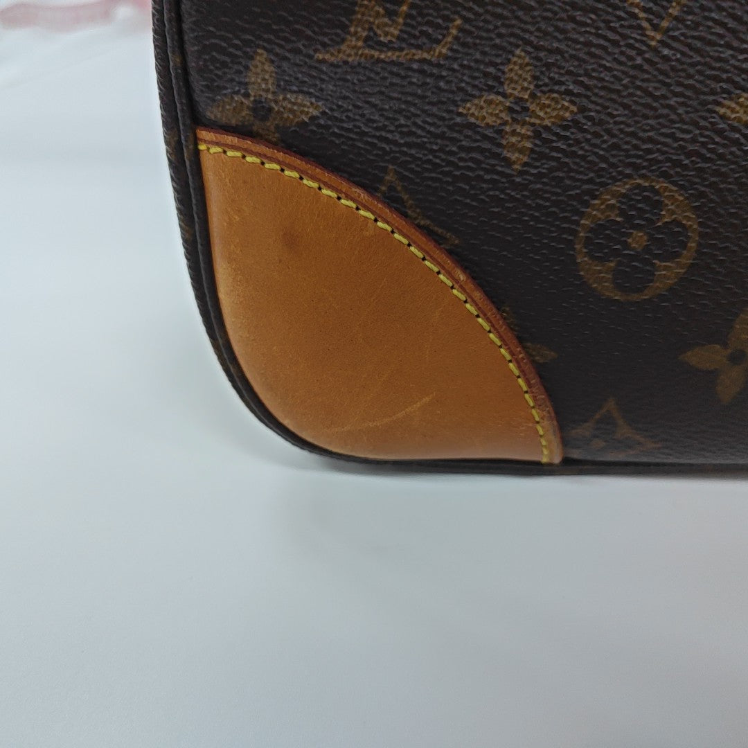 BOULOGNE Monogram Coated Canvas Brown