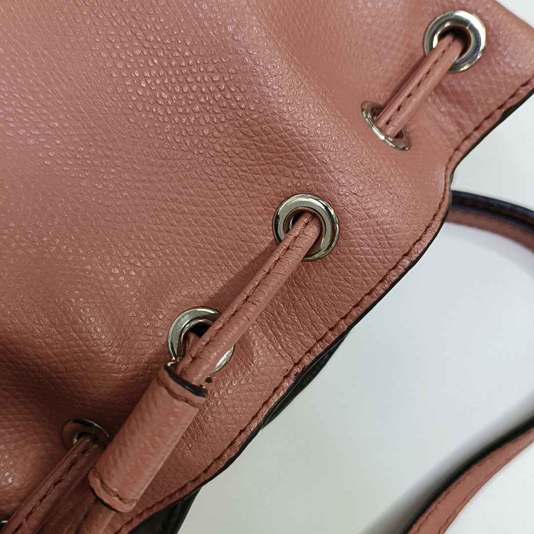 Mon Tresor Mini Calfskin Beige