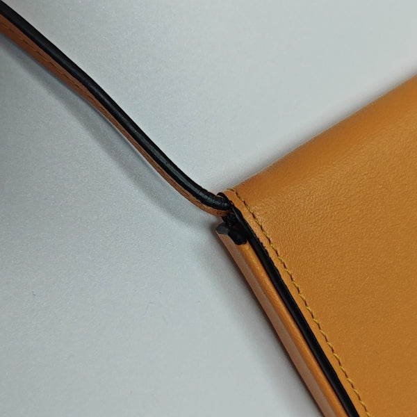 Heel Small Calfskin Orange