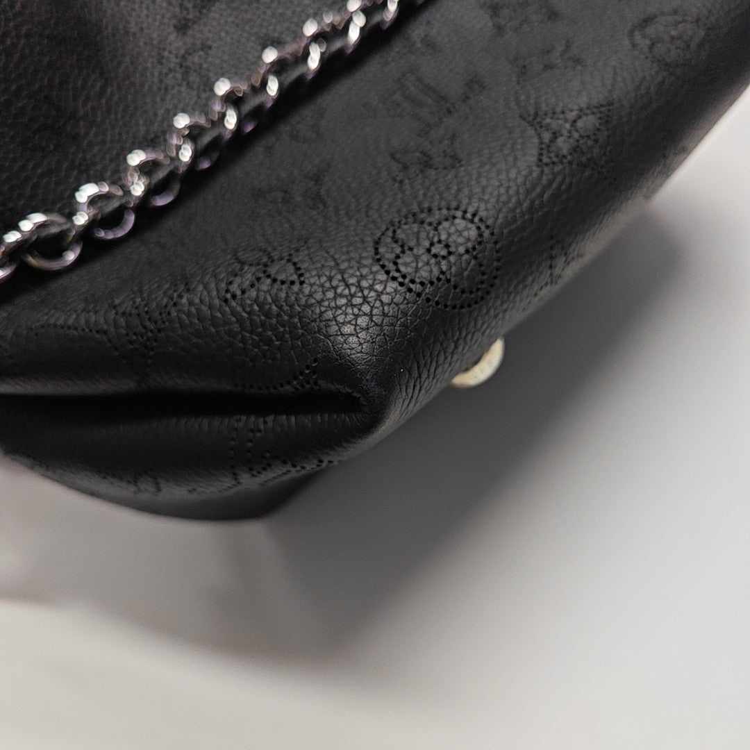 BELLA Monogram Calfskin Black
