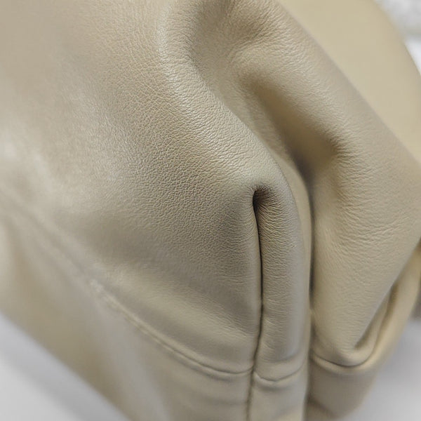 The Pouch Mini Calfskin Beige