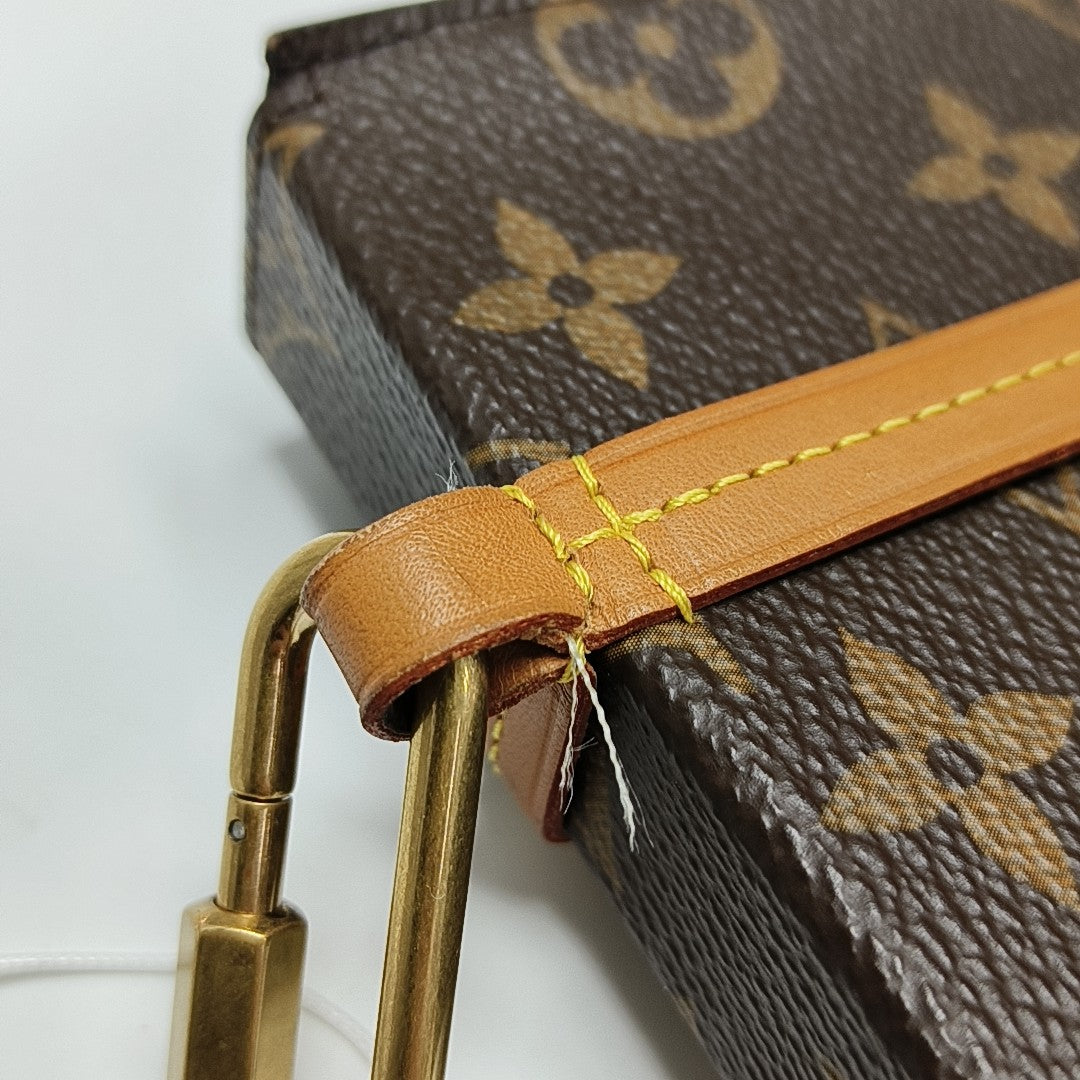 Monogram Coated Canvas Brown