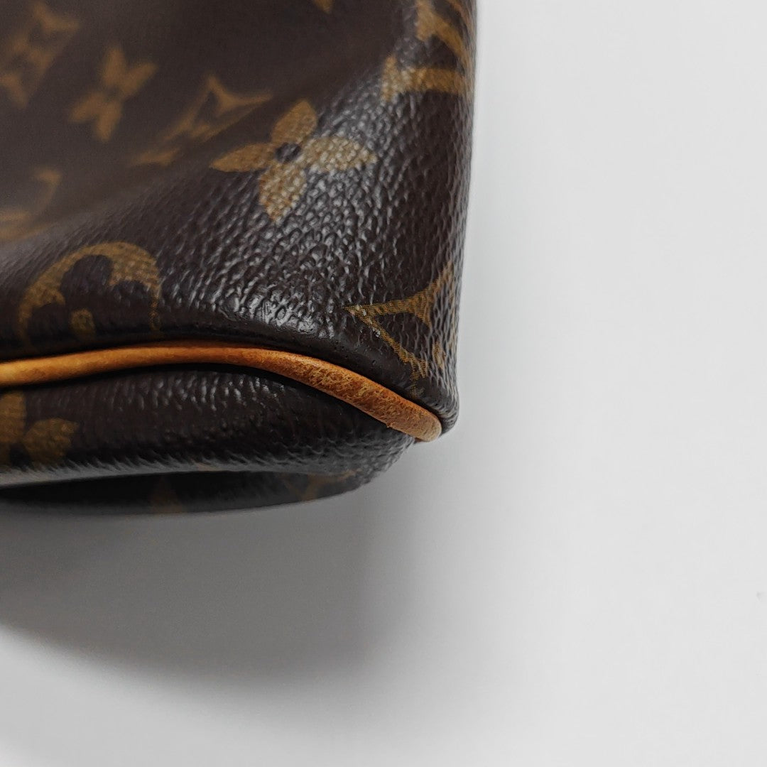 EVA Monogram Coated Canvas Brown