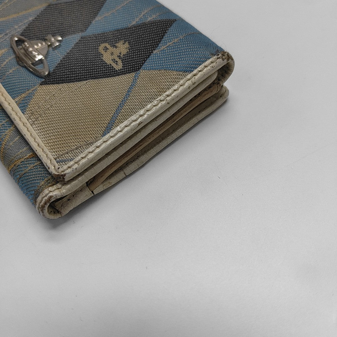 Fabric Wallet Blue