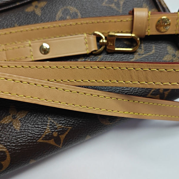 IVY Monogram Coated Canvas Brown