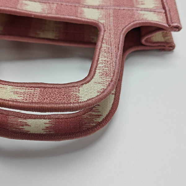 Book Tote Mini Fabric Pink