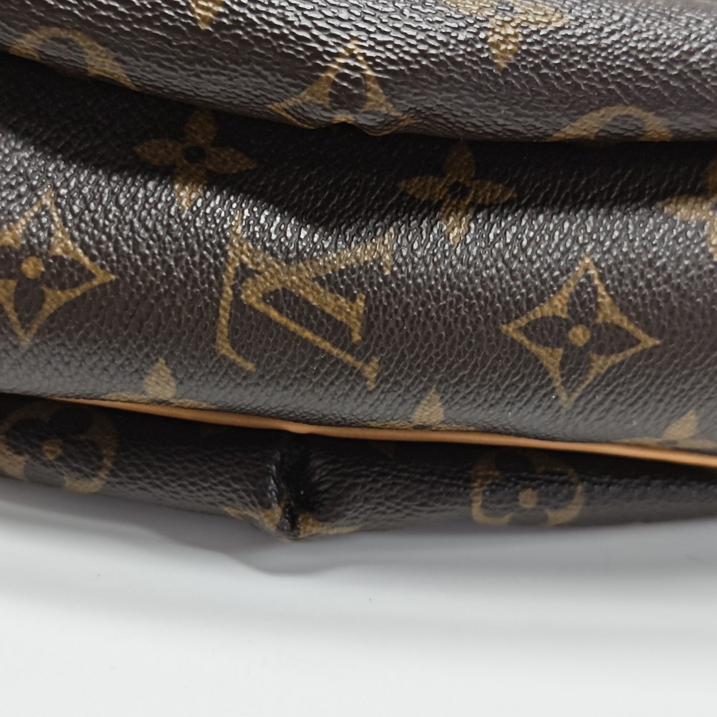 TULUM PM Monogram Coated Canvas Brown