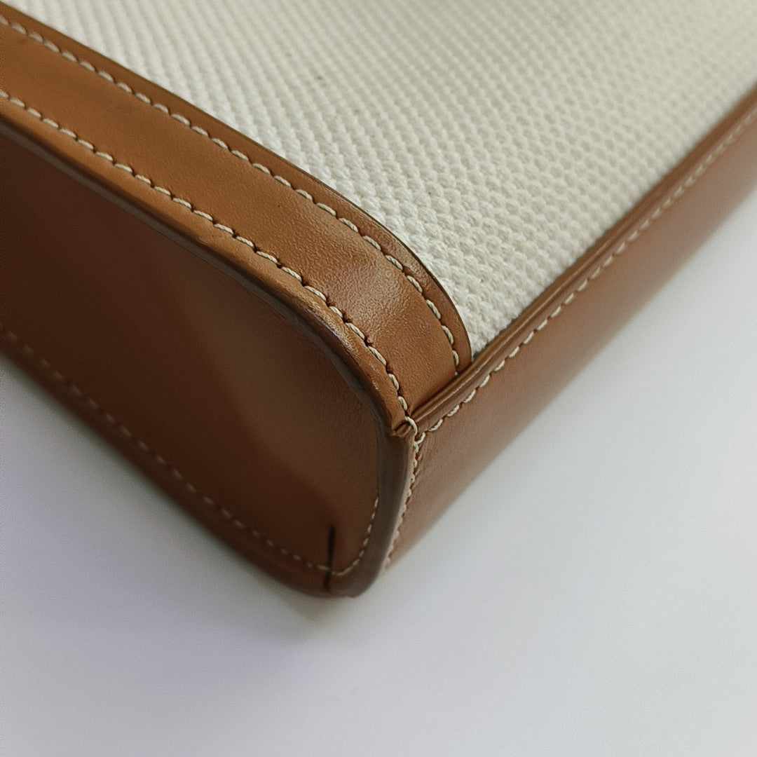 CABAS CELINE Mini Canvas White