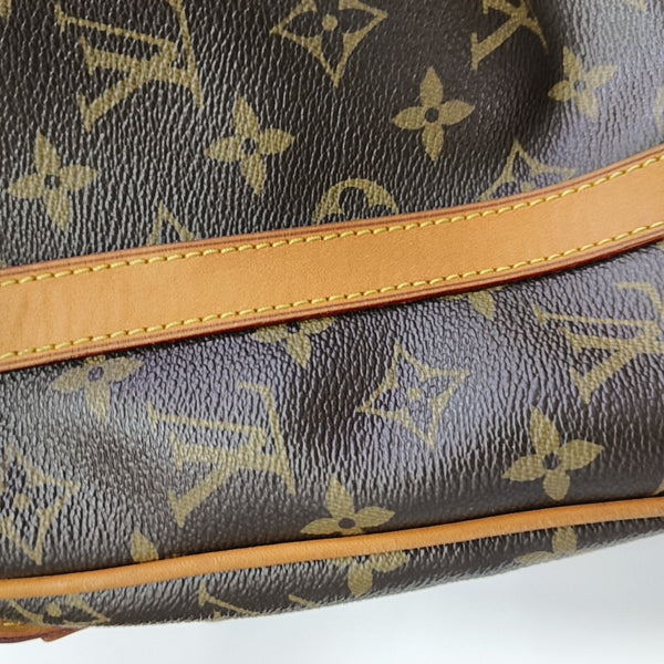 STRESA Monogram Coated Canvas Brown