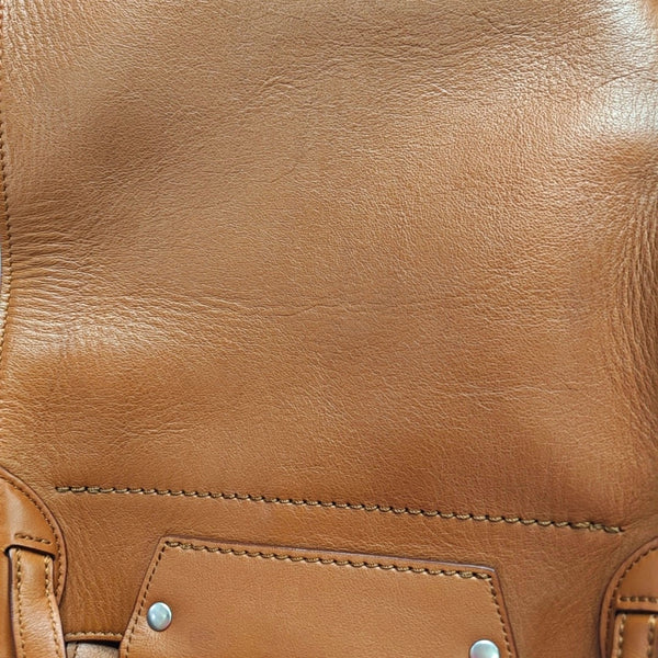 BIG BAG Small Calfskin Brown