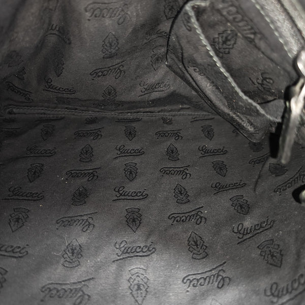 GG Imprime Monogram Coated Canvas Black