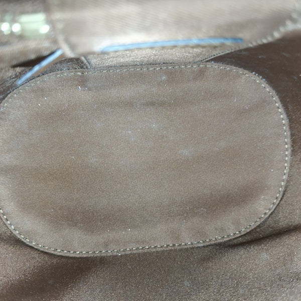 Calfskin Shoulder Bag Brown