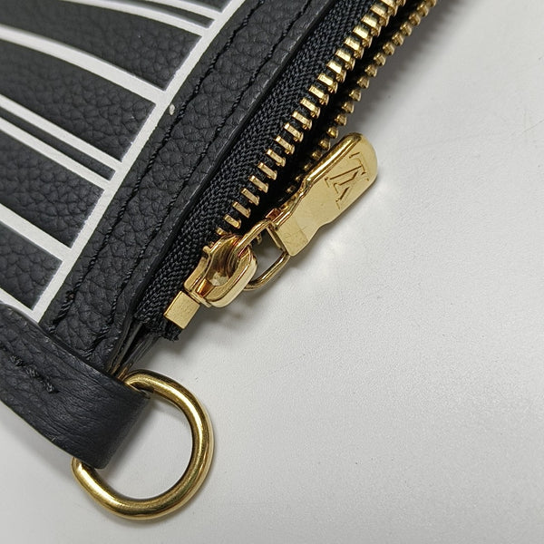 NEVERFULL INSIDE OUT MM Monogram Calfskin Black