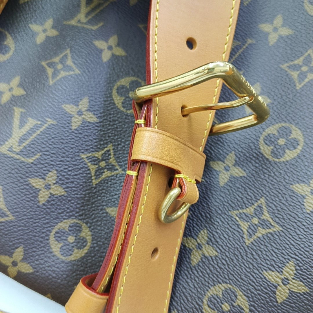 SATCHEL Monogram Coated Canvas Brown