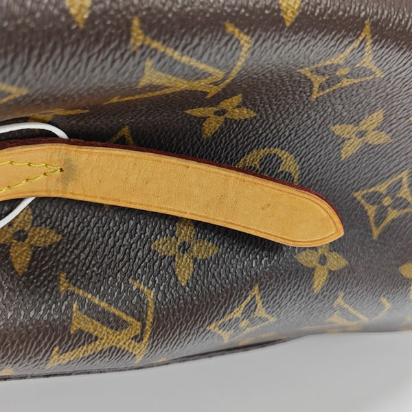 MONTAIGNE Monogram Coated Canvas Brown