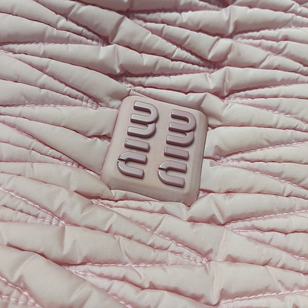 Wander Matelassé Mini Quilted Fabric Pink