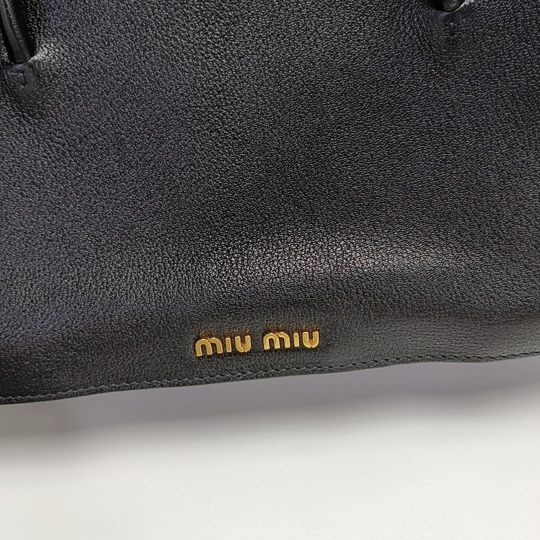 Calfskin Tote Bag Black