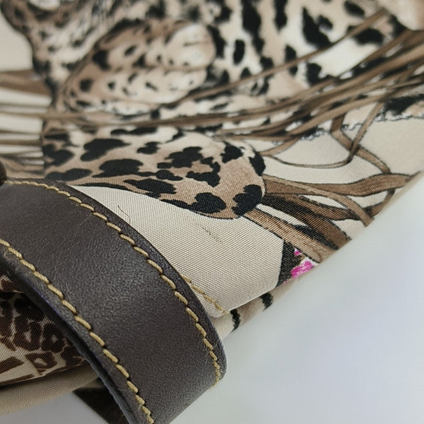 Nylon Top Handle Bag Multicolor