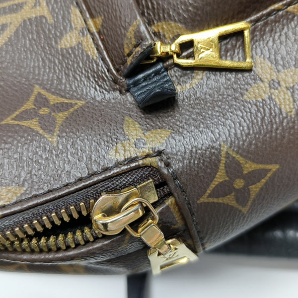 PALM SPRINGS PM Monogram Coated Canvas Brown