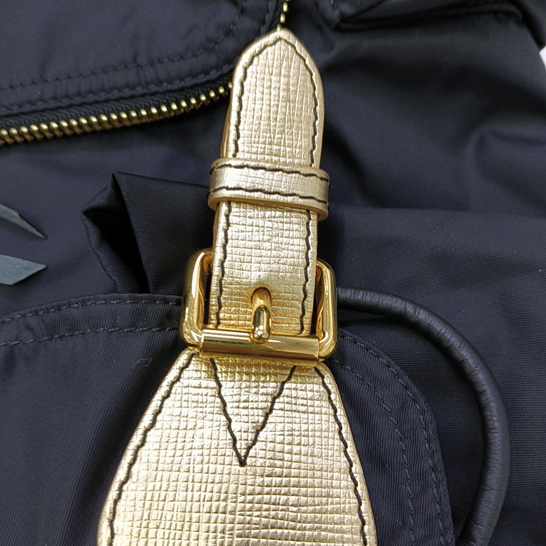 The Rucksack Medium Nylon Black