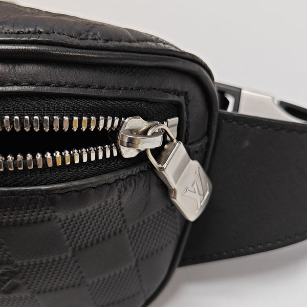 CAMPUS Damier Graphite Calfskin Black