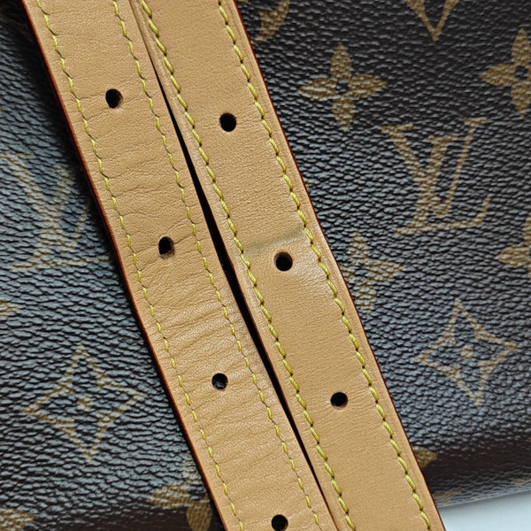 CARRYALL MM Monogram Coated Canvas Brown