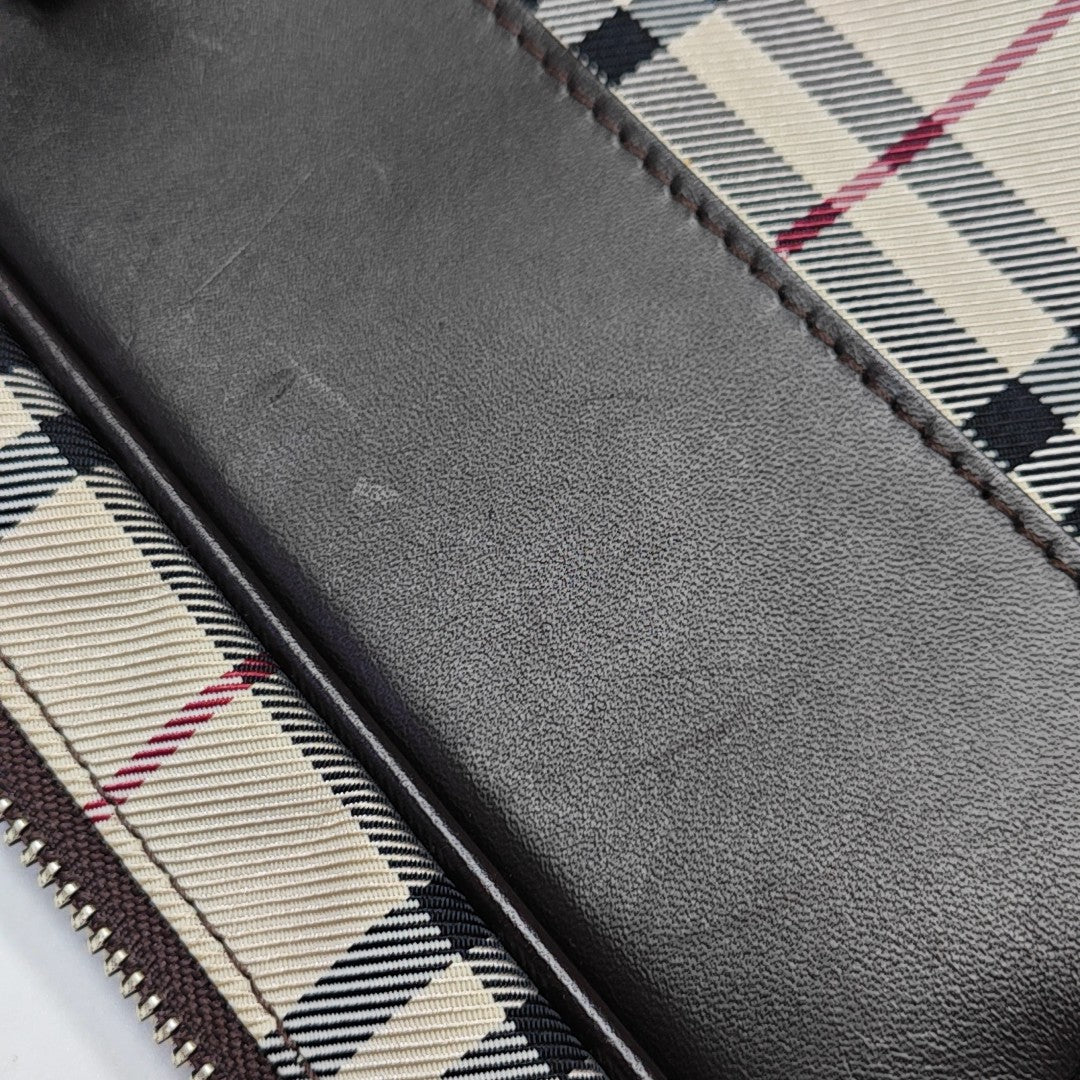 Canvas Top Handle Bag Beige