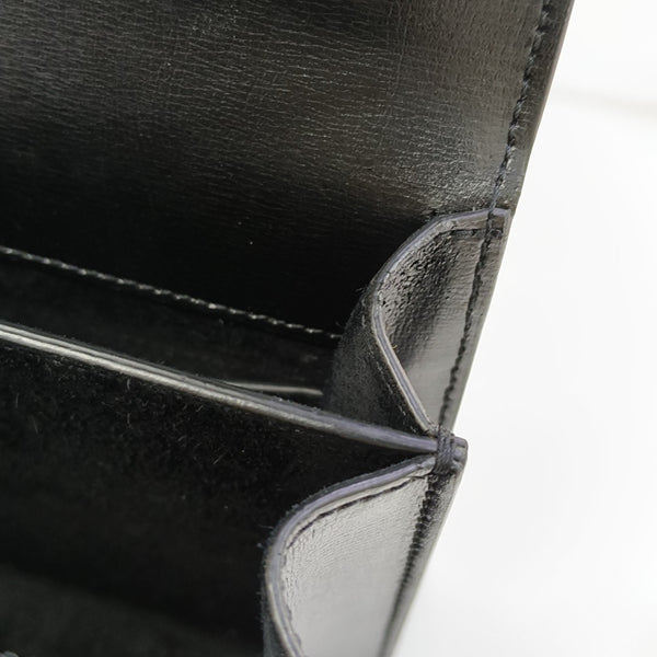 SUNSET Medium Calfskin Black