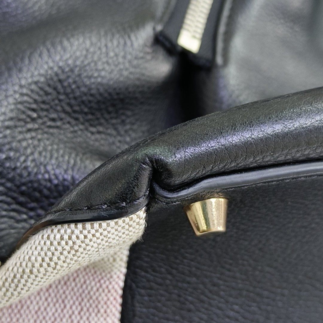 Maidstone Calfskin Black
