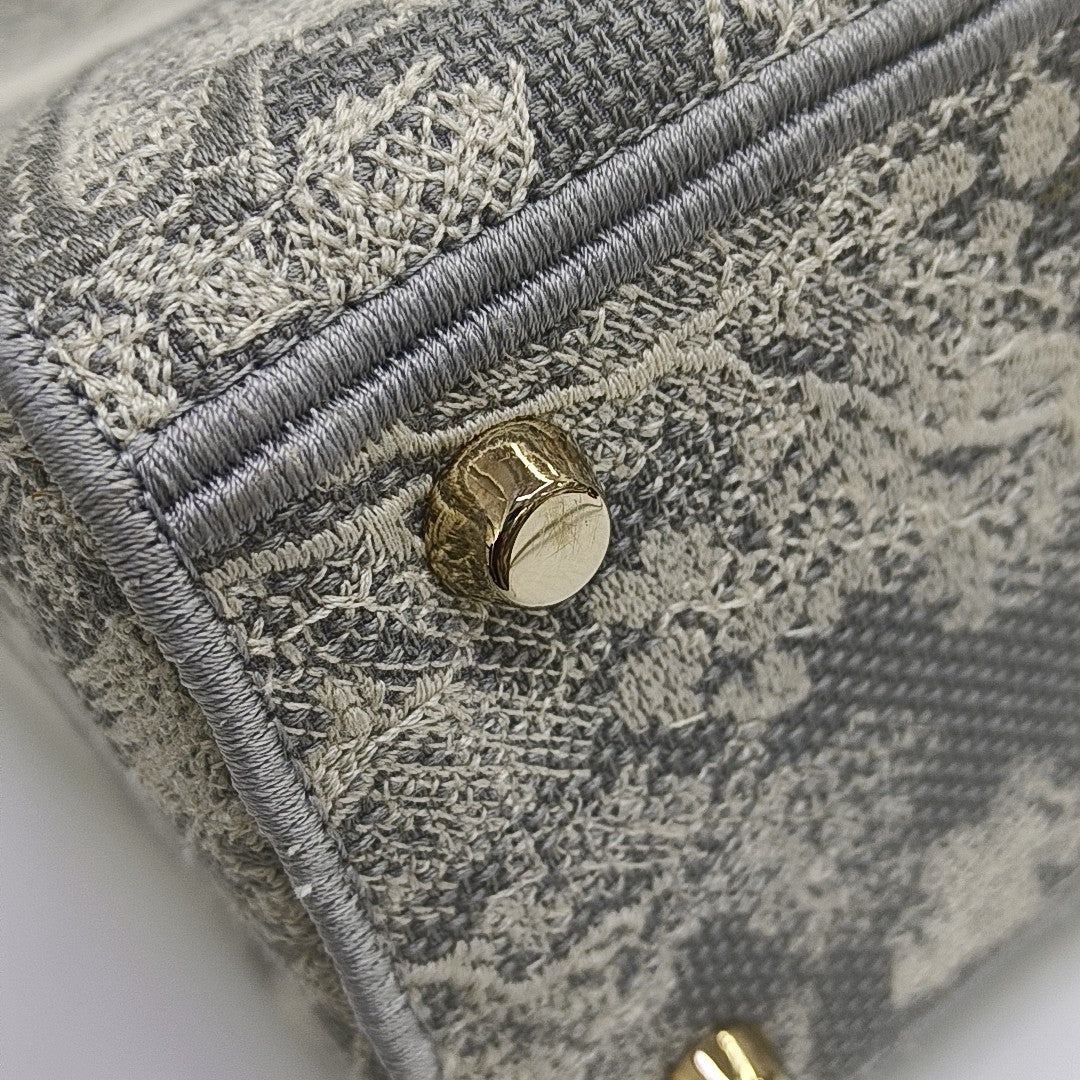 Lady D-Lite Medium Fabric Gray
