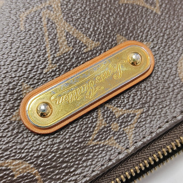 EVA Monogram Coated Canvas Brown