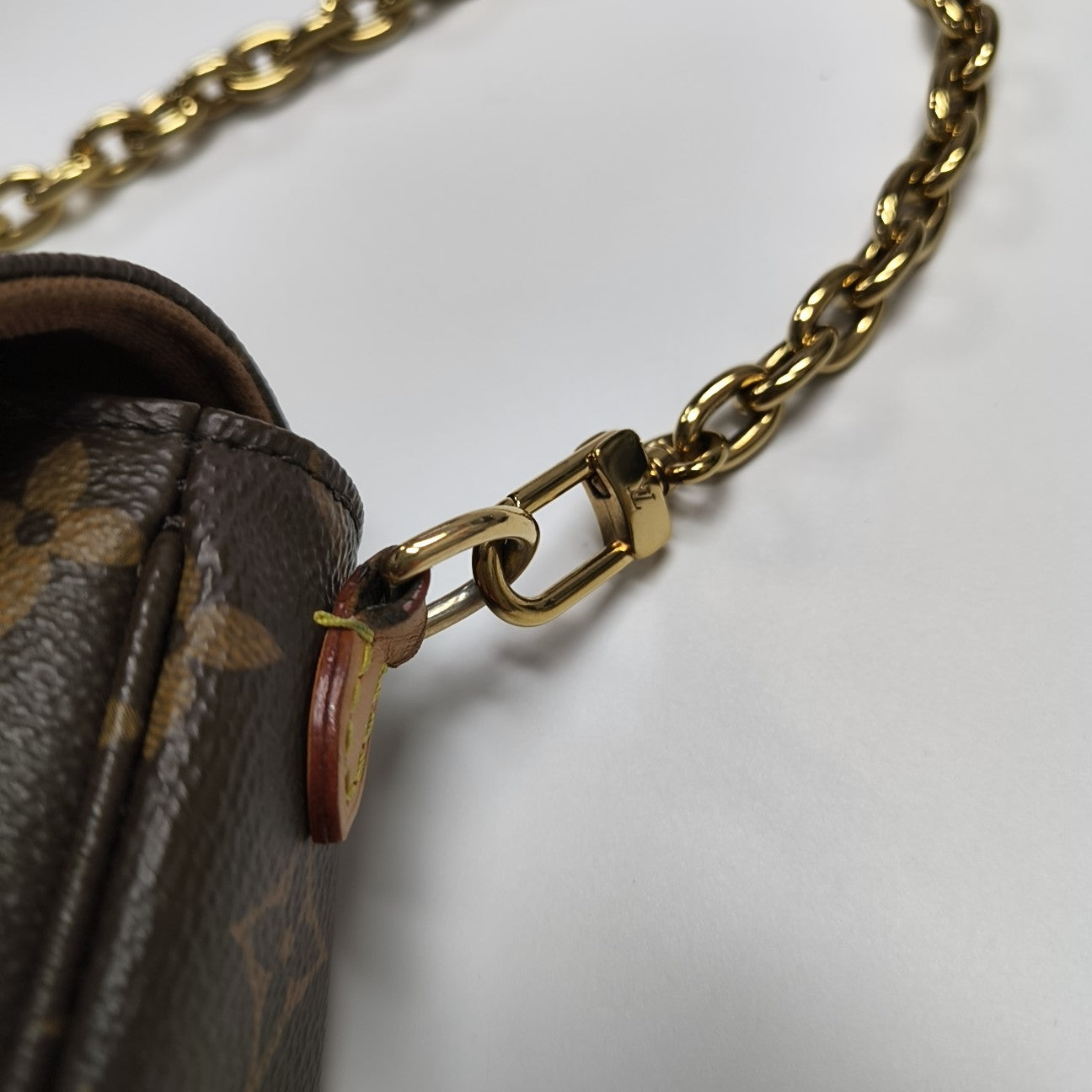 IVY Monogram Coated Canvas Brown