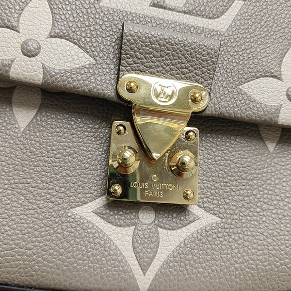 MADELEINE Monogram Calfskin Gray