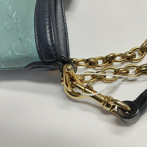 Calfskin Bucket Bag Small Blue