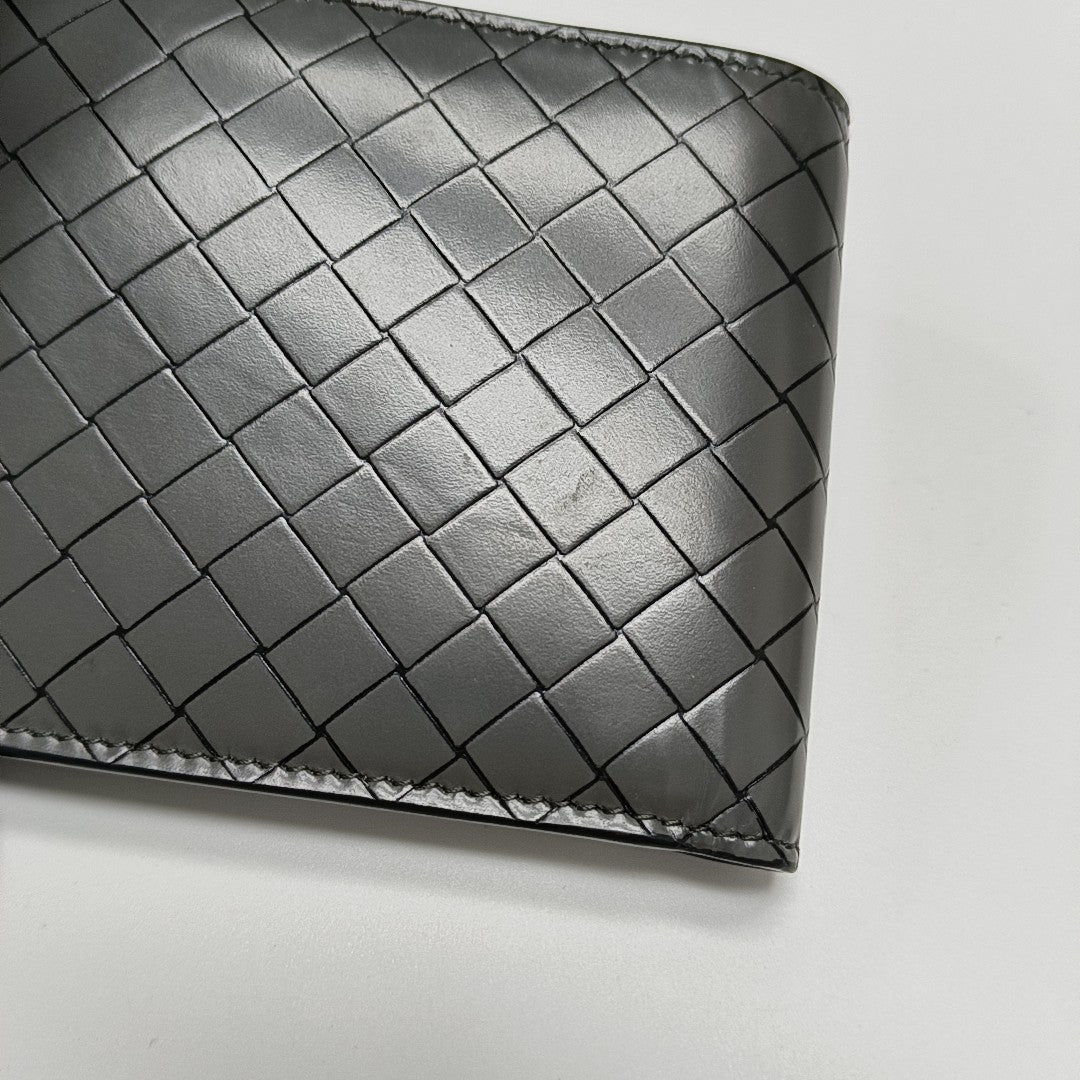 Calfskin Wallet Gray